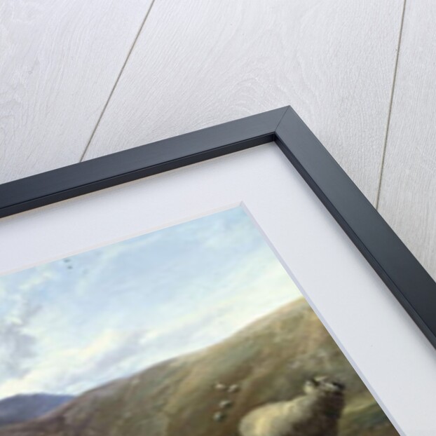 Highland Sheep in a Mountainous Landscape, 1854 by Thomas Sidney Cooper