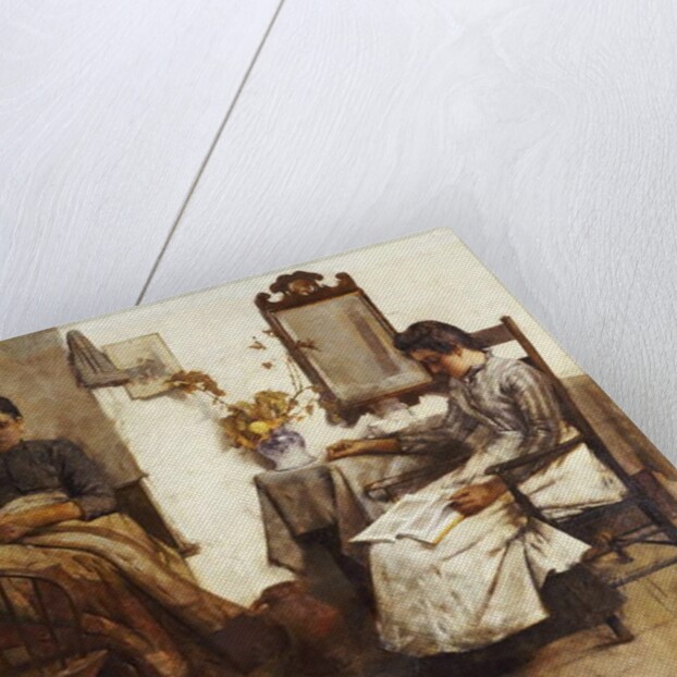 Quiet Moments, 1889 by Albert Chevallier Tayler