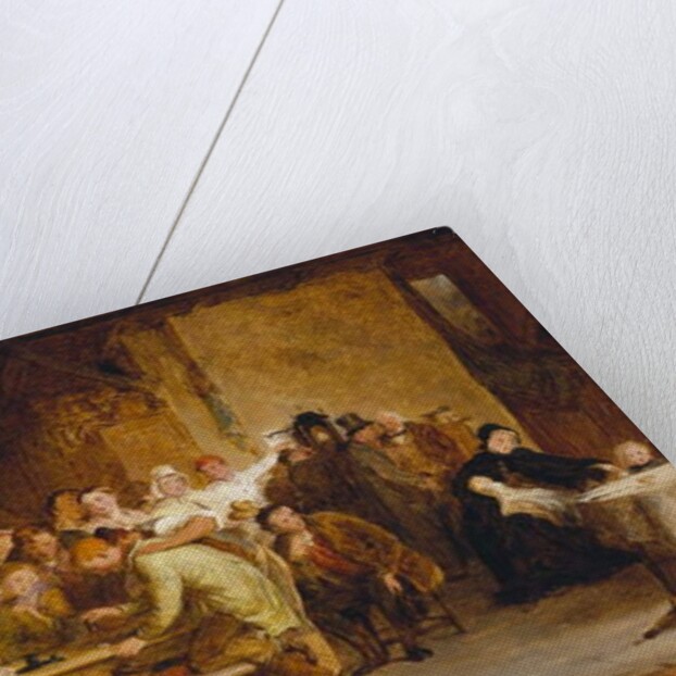 Sketch for 'The Raffle', 1868 by George Smith