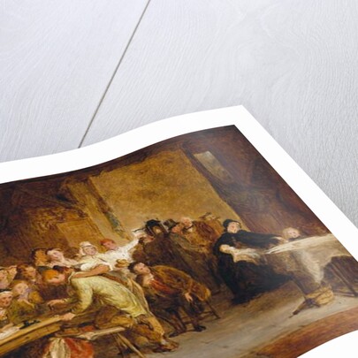 Sketch for 'The Raffle', 1868 by George Smith