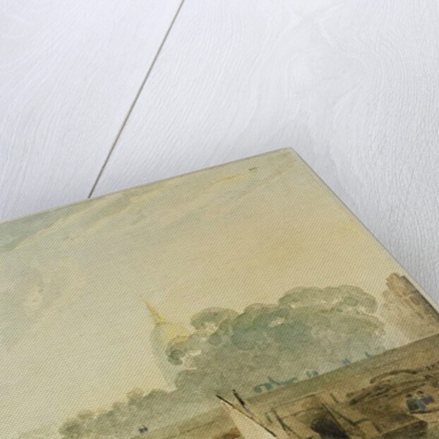 The Hotel des Invalides by Richard Parkes Bonington