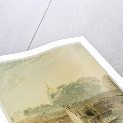 The Hotel des Invalides by Richard Parkes Bonington