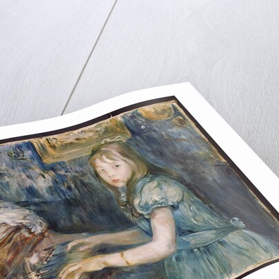 Lucie Leon at the Piano, c.1892 by Berthe Morisot