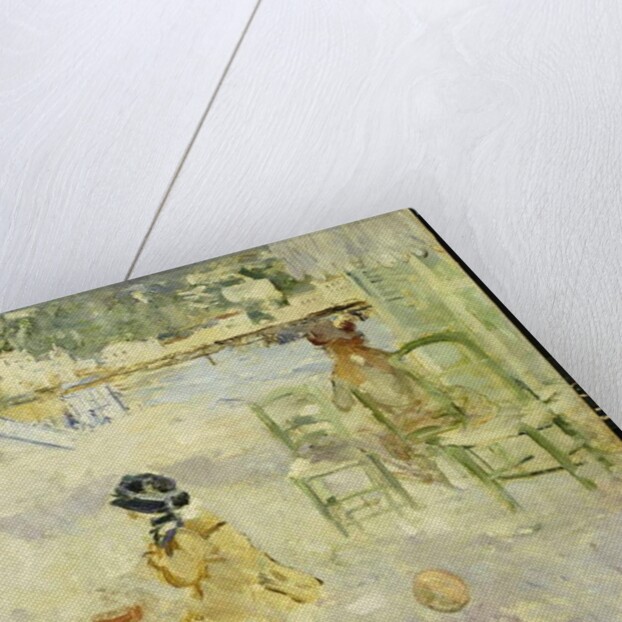 The Beach at Nice, 1882 by Berthe Morisot