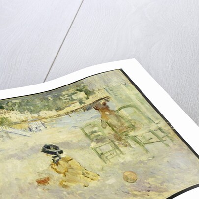 The Beach at Nice, 1882 by Berthe Morisot