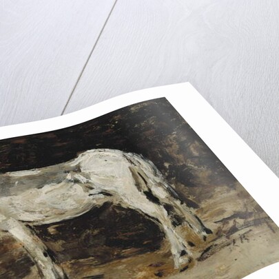 White Horse, c.1885-90 by Eugene Louis Boudin