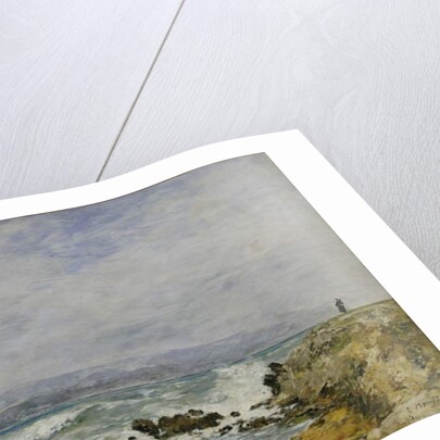 La Pointe de l'Ilette, Antibes, 1893 by Eugene Louis Boudin