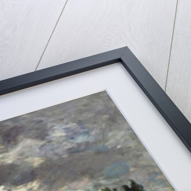 Moonlight, Canal de St. Valery, 1891 by Eugene Louis Boudin