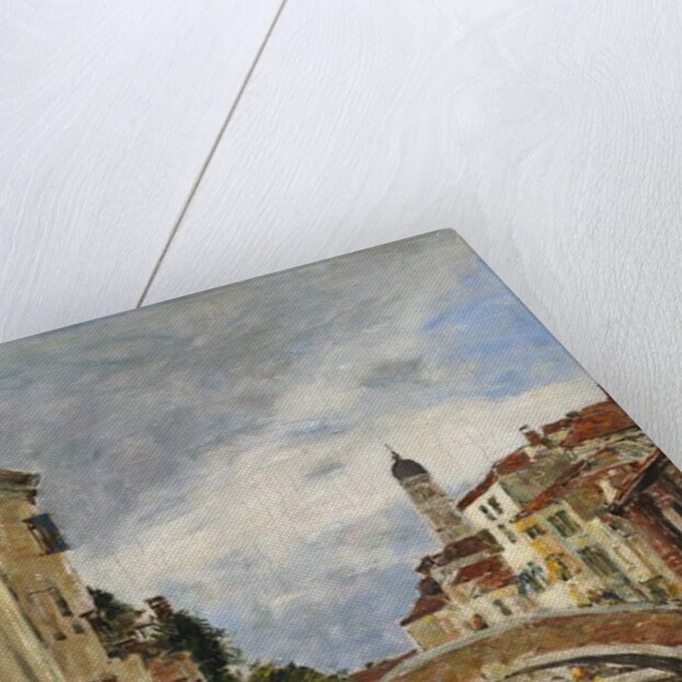 A Small Venetian Canal, 1895 by Eugene Louis Boudin
