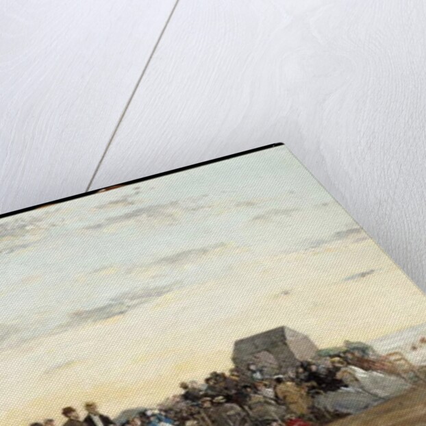 Beach Scene, 1865 by Eugene Louis Boudin