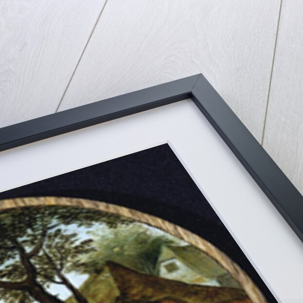 Peasants dancing around a tree in a village street, 1625 by Pieter the Younger Brueghel