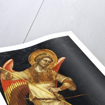 An Angel Protecting a Soul from the Devil by Guariento di Arpo