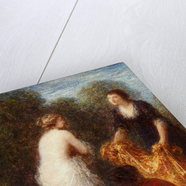 After the Bath by Ignace Henri Jean Fantin-Latour