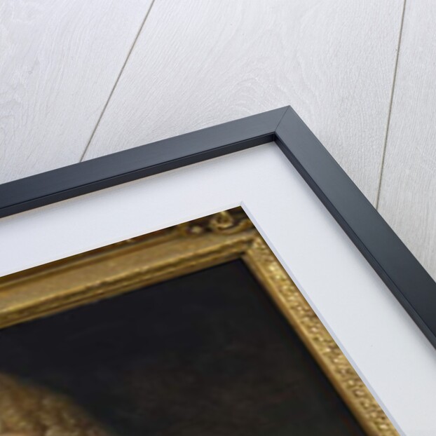 Portrait of a gentleman, wearing a long wig, lace jabot and burgundy cloak by Nicolas de Largilliere