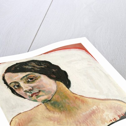 Woman with Brown Hair, 1913 by Ferdinand Hodler