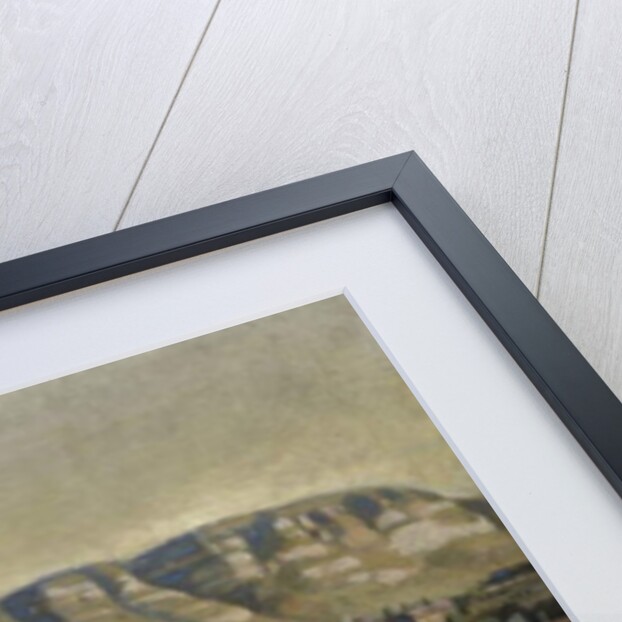 Geneva Harbour and the Saleve, 1878 by Ferdinand Hodler