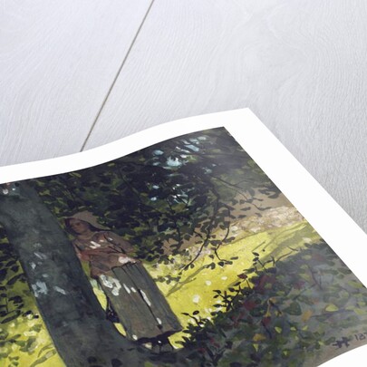 A Shady Spot, Houghton Farm, 1878 by Winslow Homer