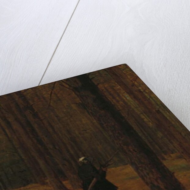 Old Woman gathering Brush, 1865 by Winslow Homer