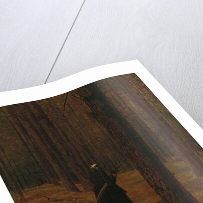 Old Woman gathering Brush, 1865 by Winslow Homer