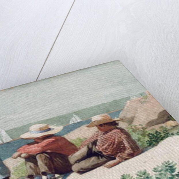 Watching the Ships, Gloucester, 1875 by Winslow Homer