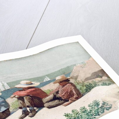 Watching the Ships, Gloucester, 1875 by Winslow Homer