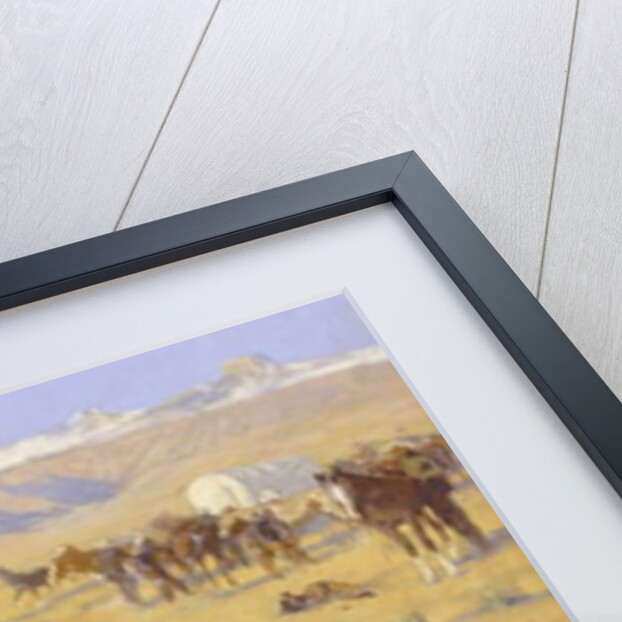 A Cold Morning on the Range, c.1904 by Frederic Remington