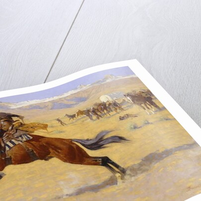 A Cold Morning on the Range, c.1904 by Frederic Remington