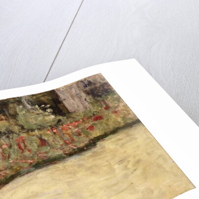 Mme Hessel in Cezanne's Garden at Vaucresson, c.1920 by Edouard Vuillard