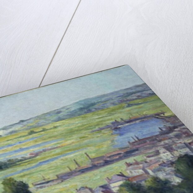 View of Honfleur by Maximilien Luce