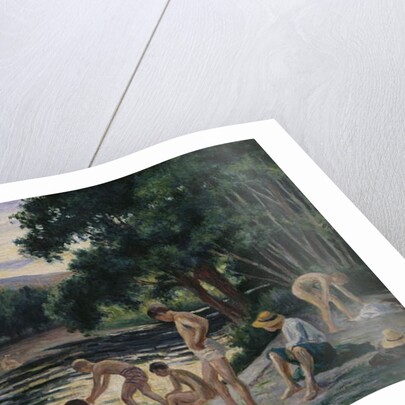 Bathers on the Banks of the Cure by Maximilien Luce