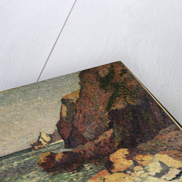 Sea and Rocks, Agay, 1893 by Maximilien Luce