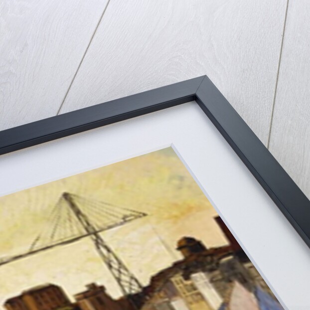 Marseilles Harbour, 1927 by Christopher Wood