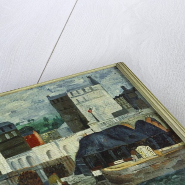 The Seine at Passy, April-May 1928 by Christopher Wood