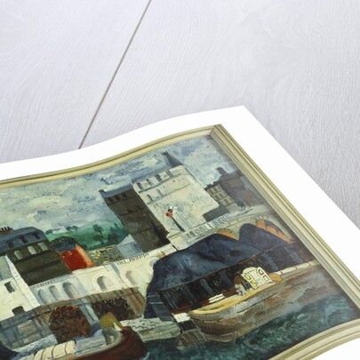 The Seine at Passy, April-May 1928 by Christopher Wood