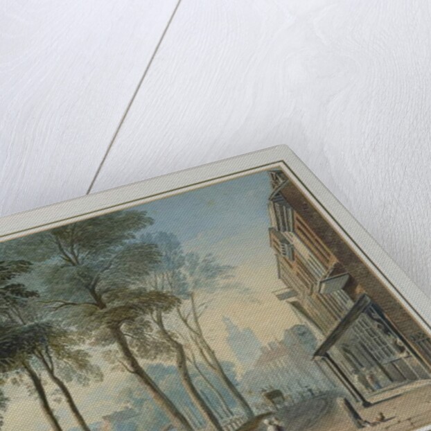 Cheyne Walk, Chelsea, 1816 by John Varley