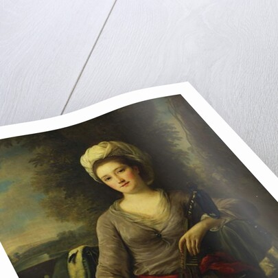 Portrait of a Lady, thought to be Mrs Wells by Nathaniel Dance