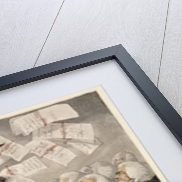 The First Day of Term - or the Devil among Lawyers by Robert Dighton