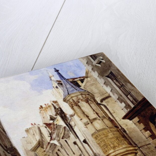 Rue de l'Amiral Coligny, rue Bailleul, Paris, 1831 by Thomas Shotter Boys