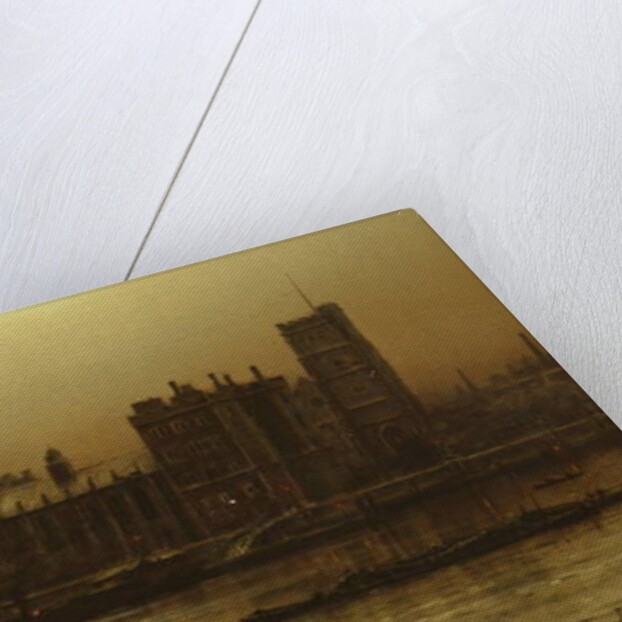 Lambeth Palace, London, 1895 by Louis Grimshaw