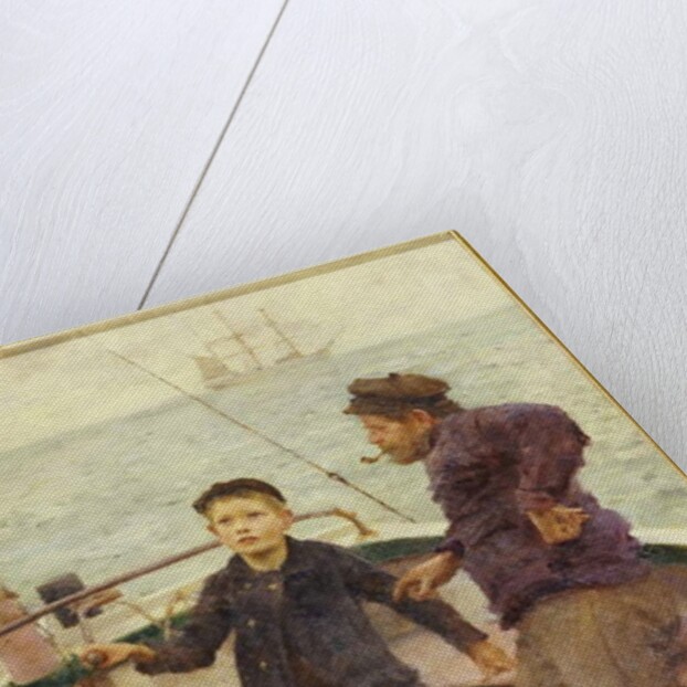 The Steering Lesson, 1892 by Henry Scott Tuke