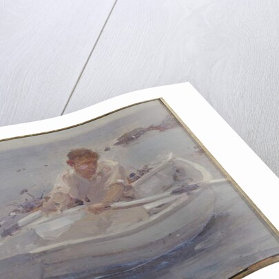 Man in a Rowing Boat, 1907 by Henry Scott Tuke