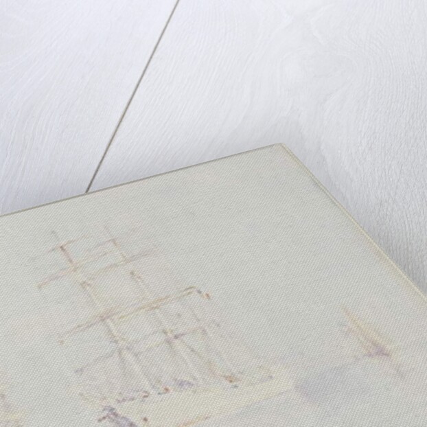 Moored Clippers, 1914 by Henry Scott Tuke