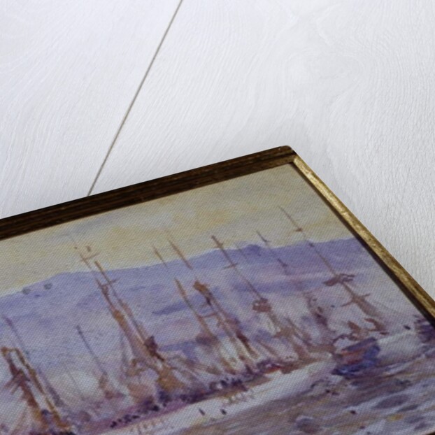 Three Masters, Falmouth, 1904 by Henry Scott Tuke