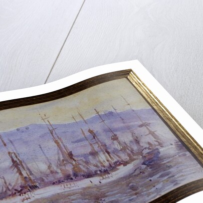 Three Masters, Falmouth, 1904 by Henry Scott Tuke