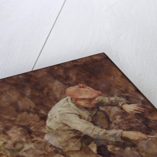 Netting Lobster by Henry Scott Tuke