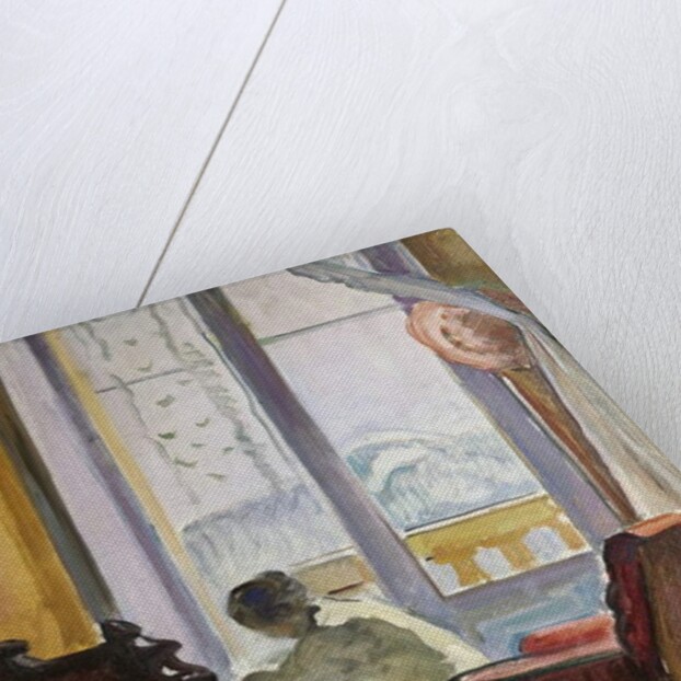 Woman Writing by Henri Lebasque