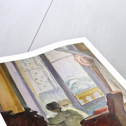 Woman Writing by Henri Lebasque