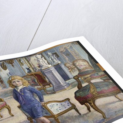 Paul de Camondo at the Hotel de Camondo, 1910 by Henri Lebasque