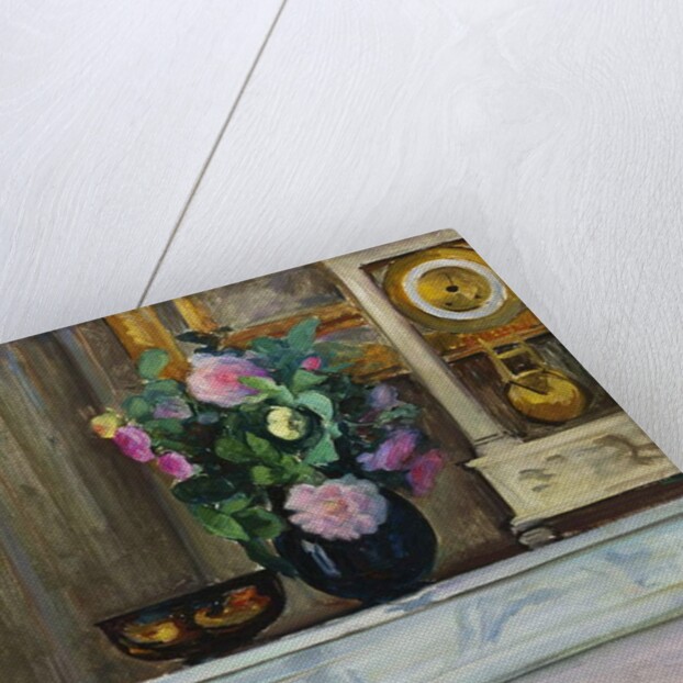 Bouquet of Flowers on the Fireplace, 1920 by Henri Lebasque