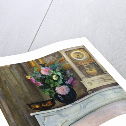 Bouquet of Flowers on the Fireplace, 1920 by Henri Lebasque